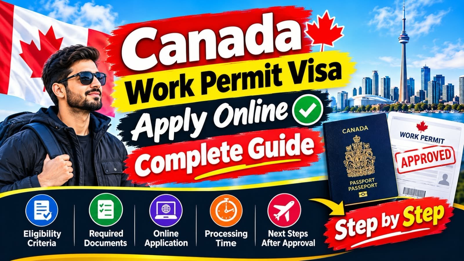 Canada Work Permit Visa Apply Online