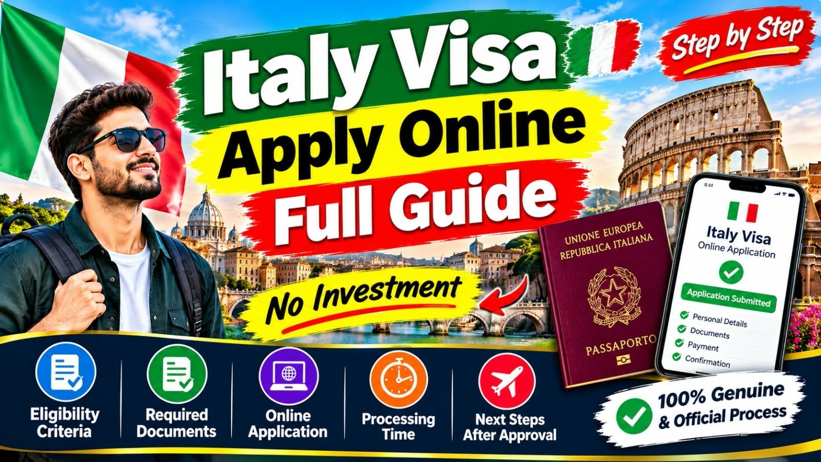 Italy Visa Apply Online Full Guide
